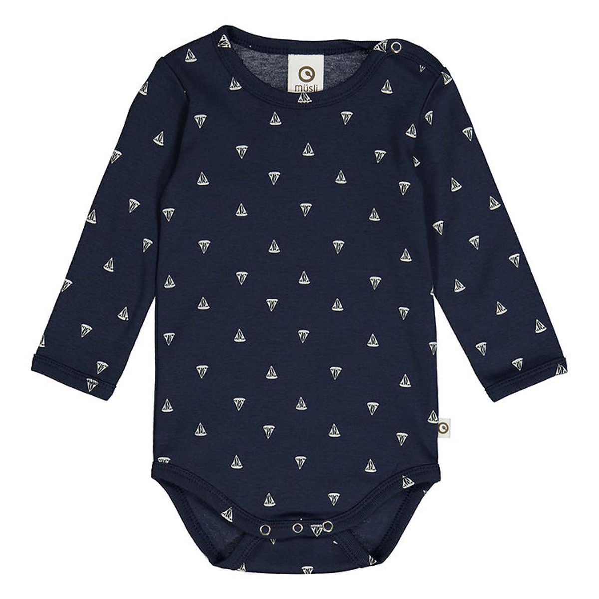 Müsli Body l/æ - Sailboat - Night Blue/Balsam Cream