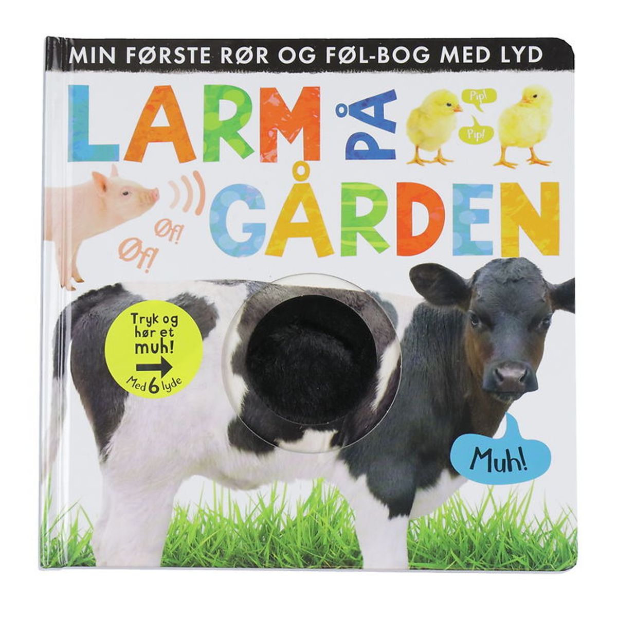 Alvilda Bog m. Lyd - Min Første Rør Og Føl-bog m. Lyd- Larm På G