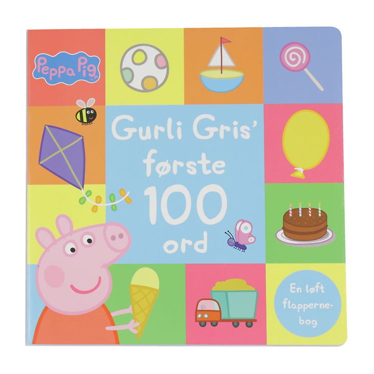 Alvilda Bog m. Flapper - Gurli Gris' Første 100 Ord - Dansk