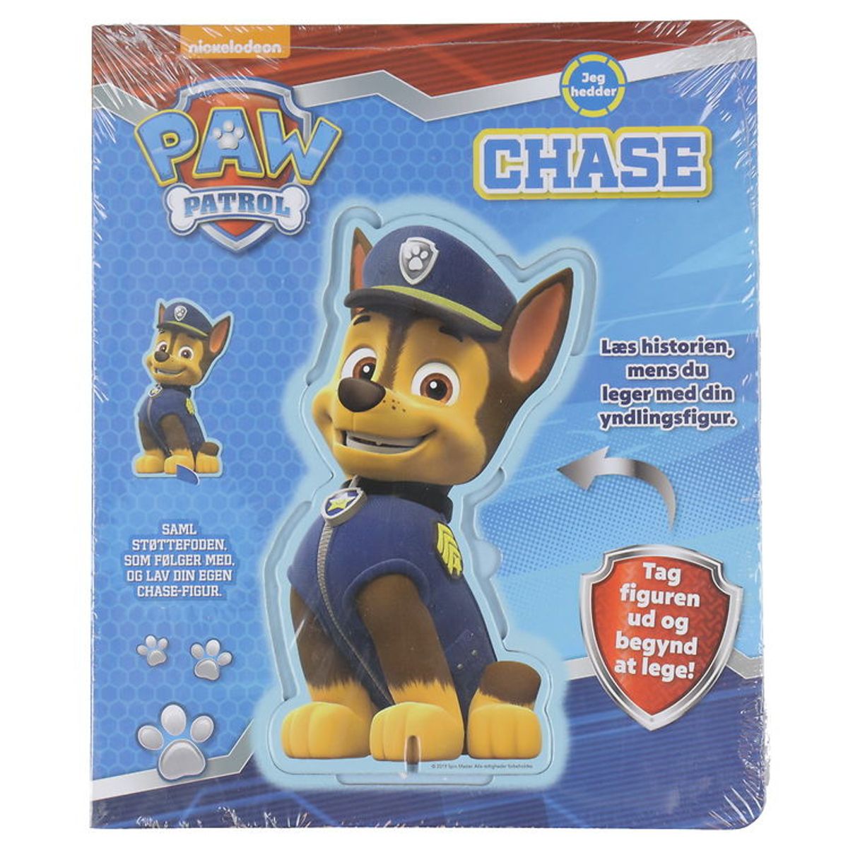 Alvilda Bog - Paw Patrol - Jeg Hedder Chase - Historier m. Figur