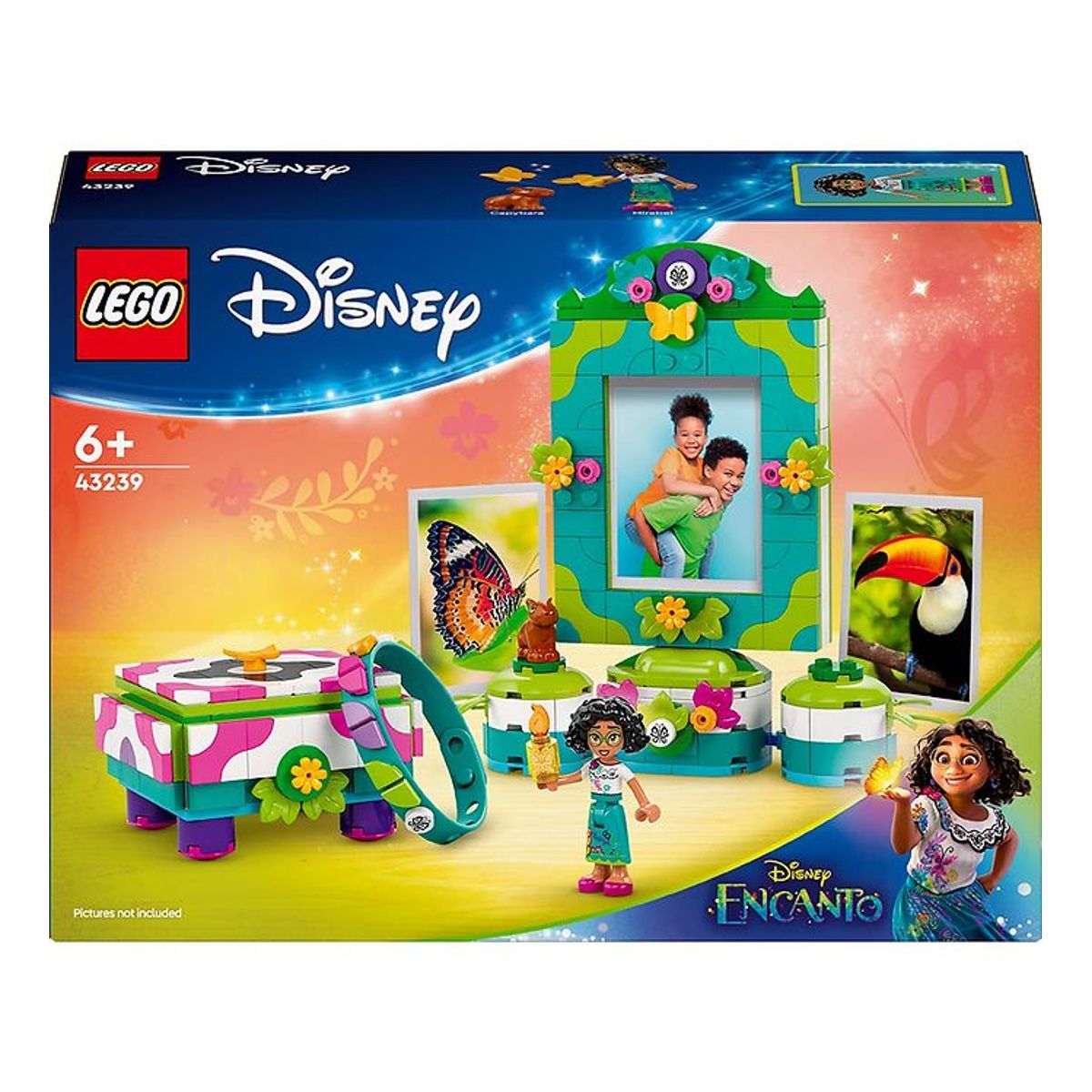 LEGO ® Disney - Mirabels Fotoramme og Smykkeskrin 43239 - 334 Del