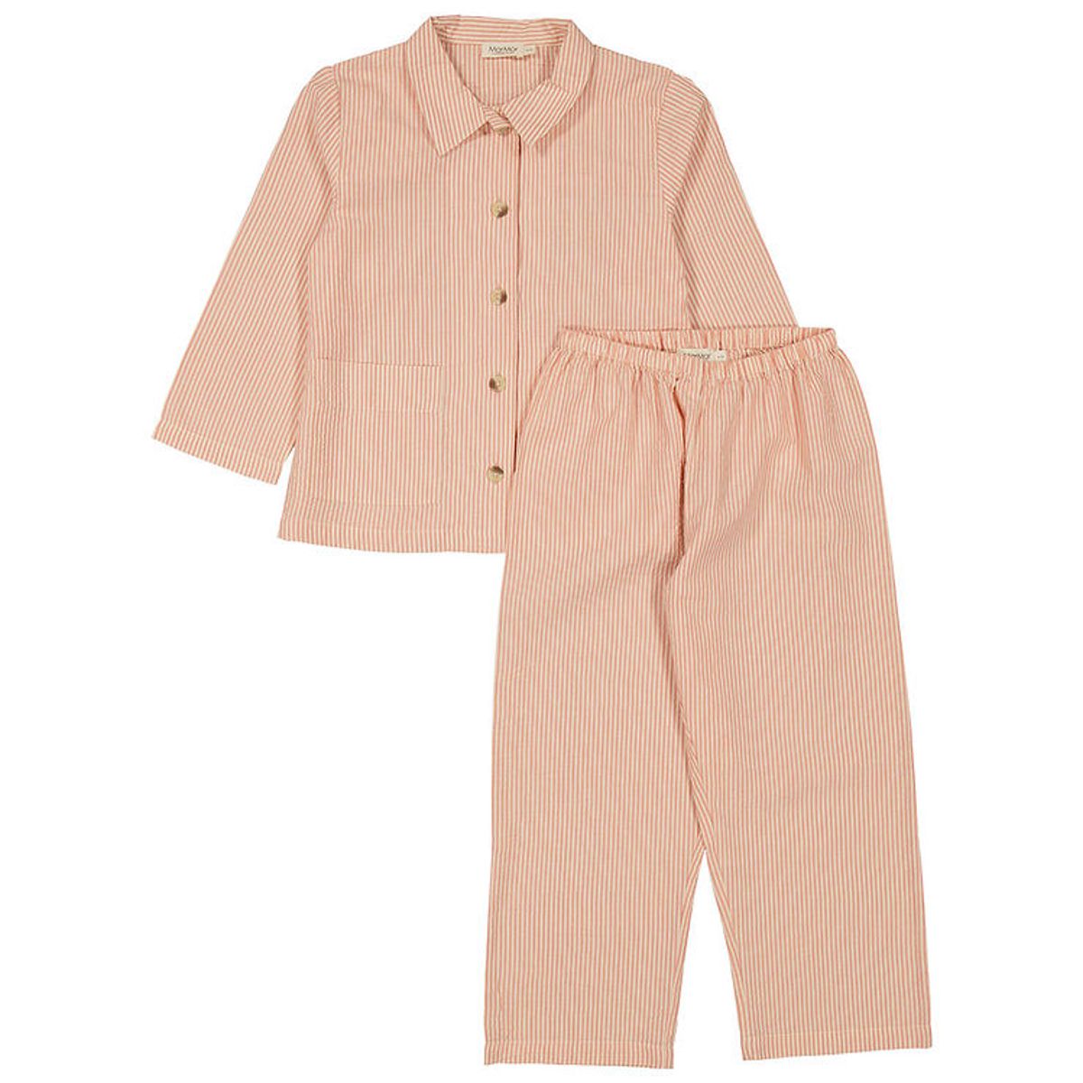 MarMar Nattøj - Pajama - Soft Cheek Stripe