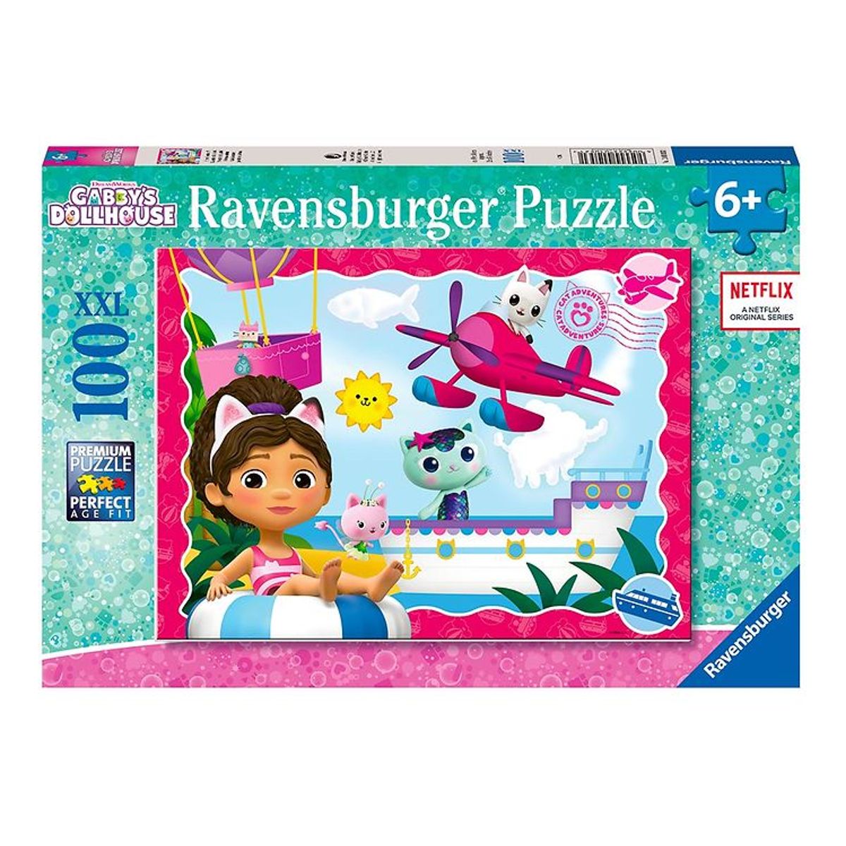 Ravensburger Puslespil - 100 Brikker - Gabby's Dollhouse