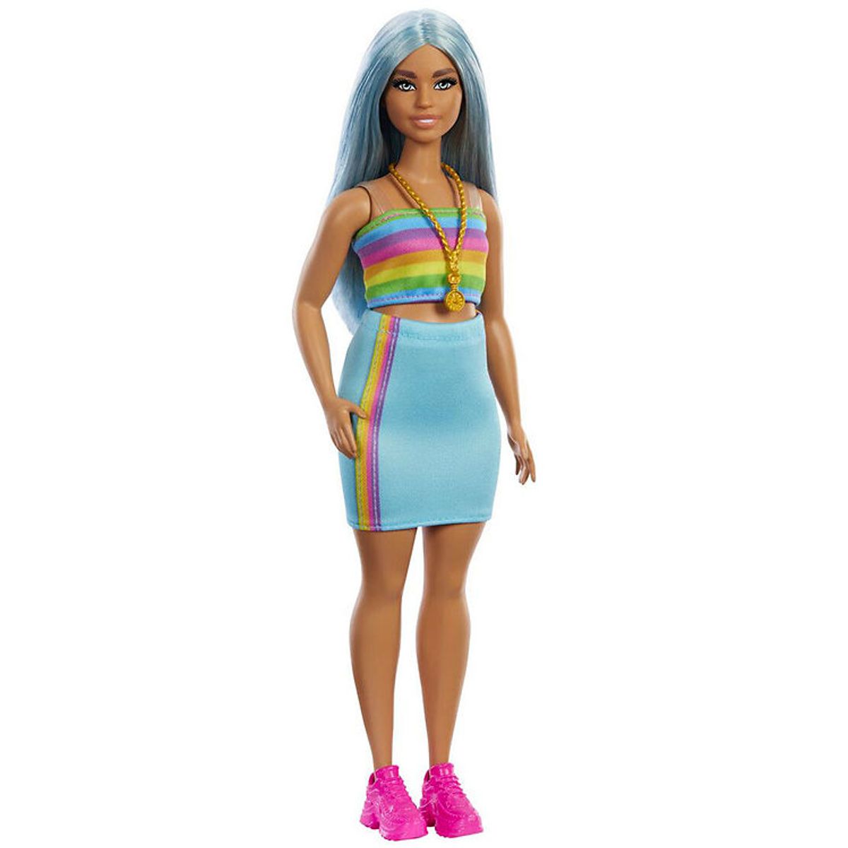 Barbie Dukke - 30 cm - Fashionista Rainbow Athleisure