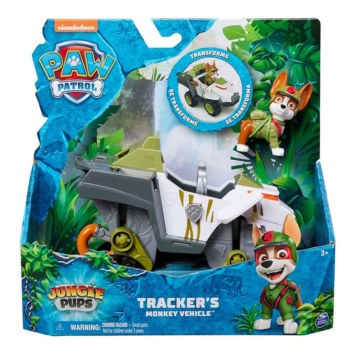 Paw Patrol Legetøjsbil - 16 cm - Tracker's Monkey Vehicle