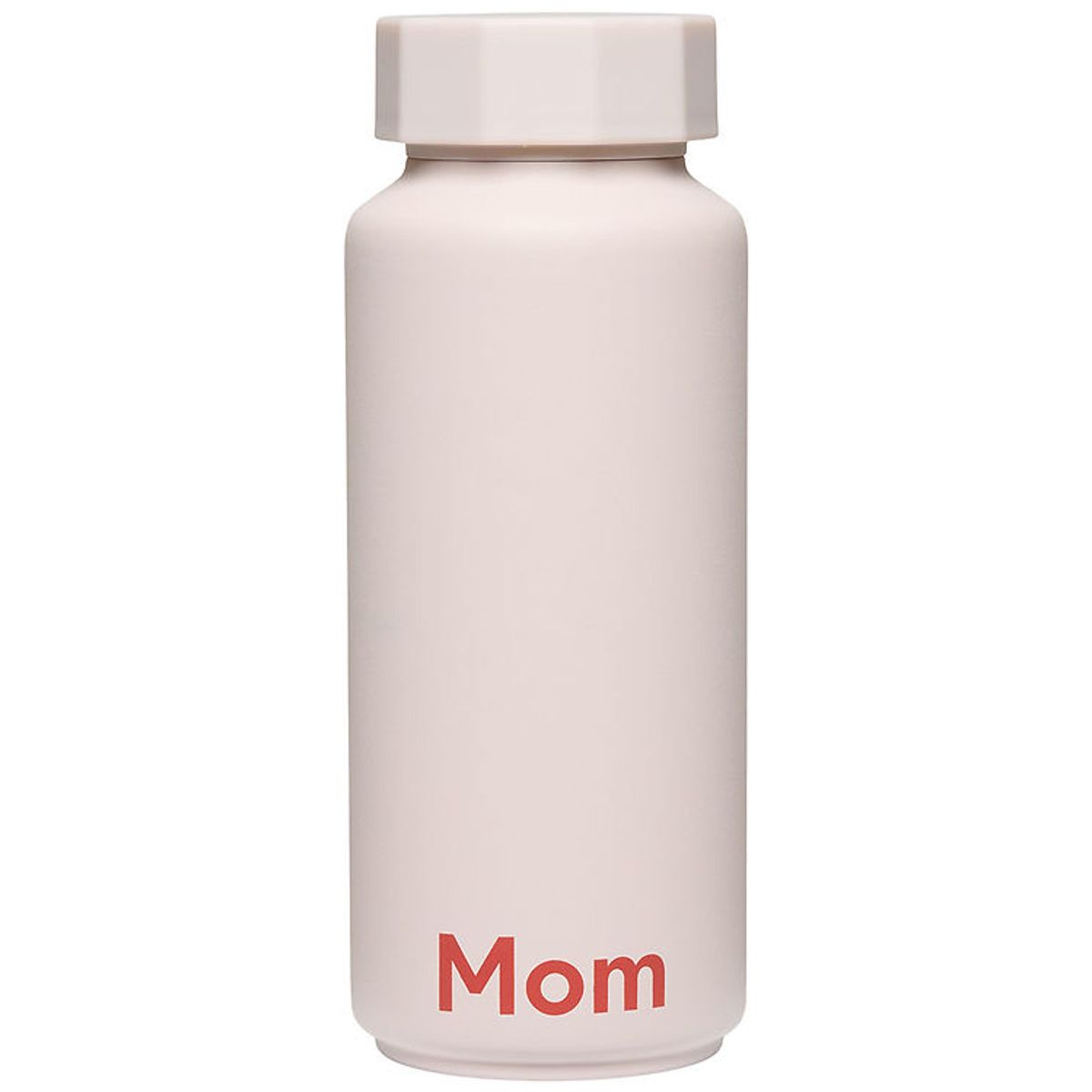 Design Letters Termoflaske - Mom - 500 ml - Pastel Beige