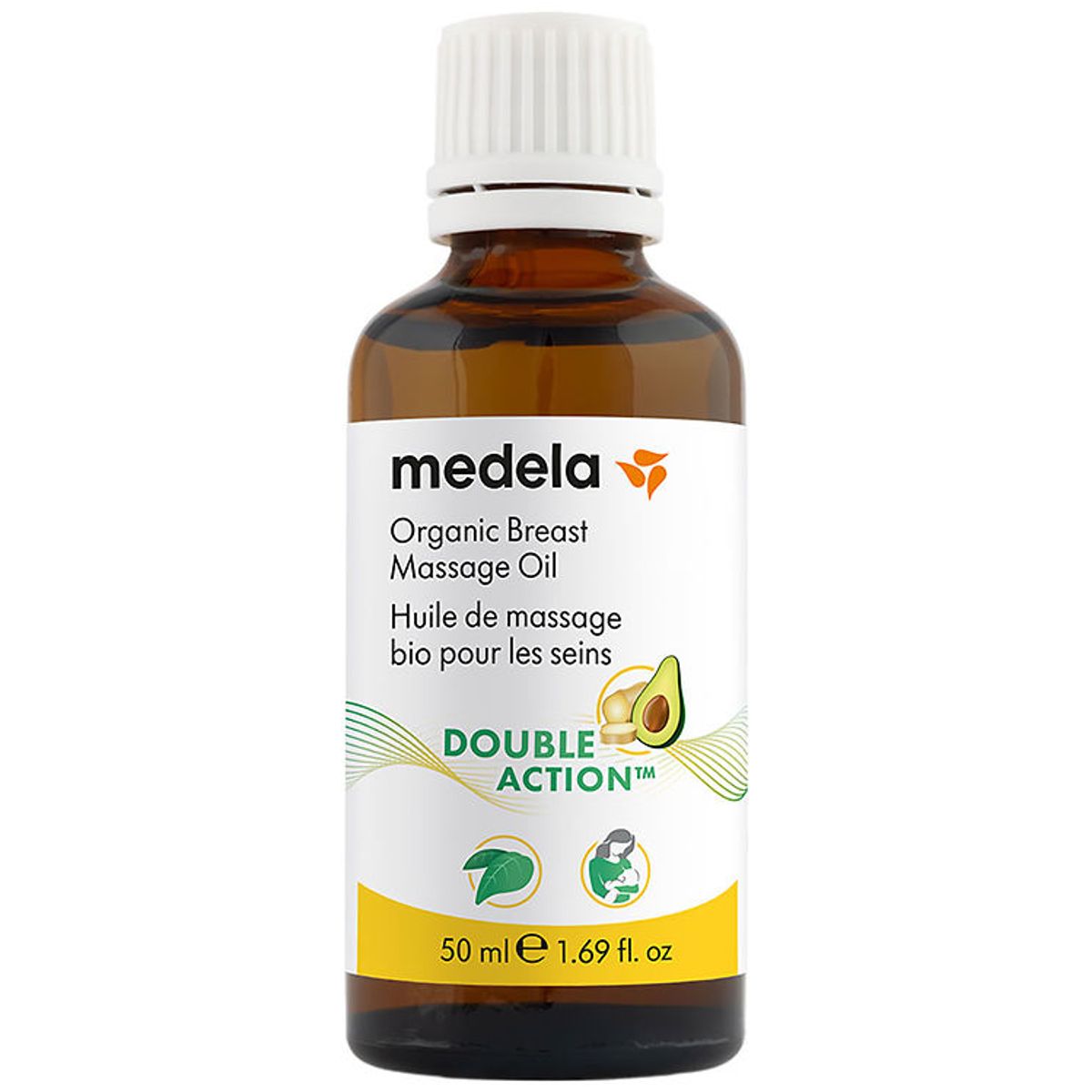 Medela Massageolie Til Brysterne - Økologisk - 50 ml