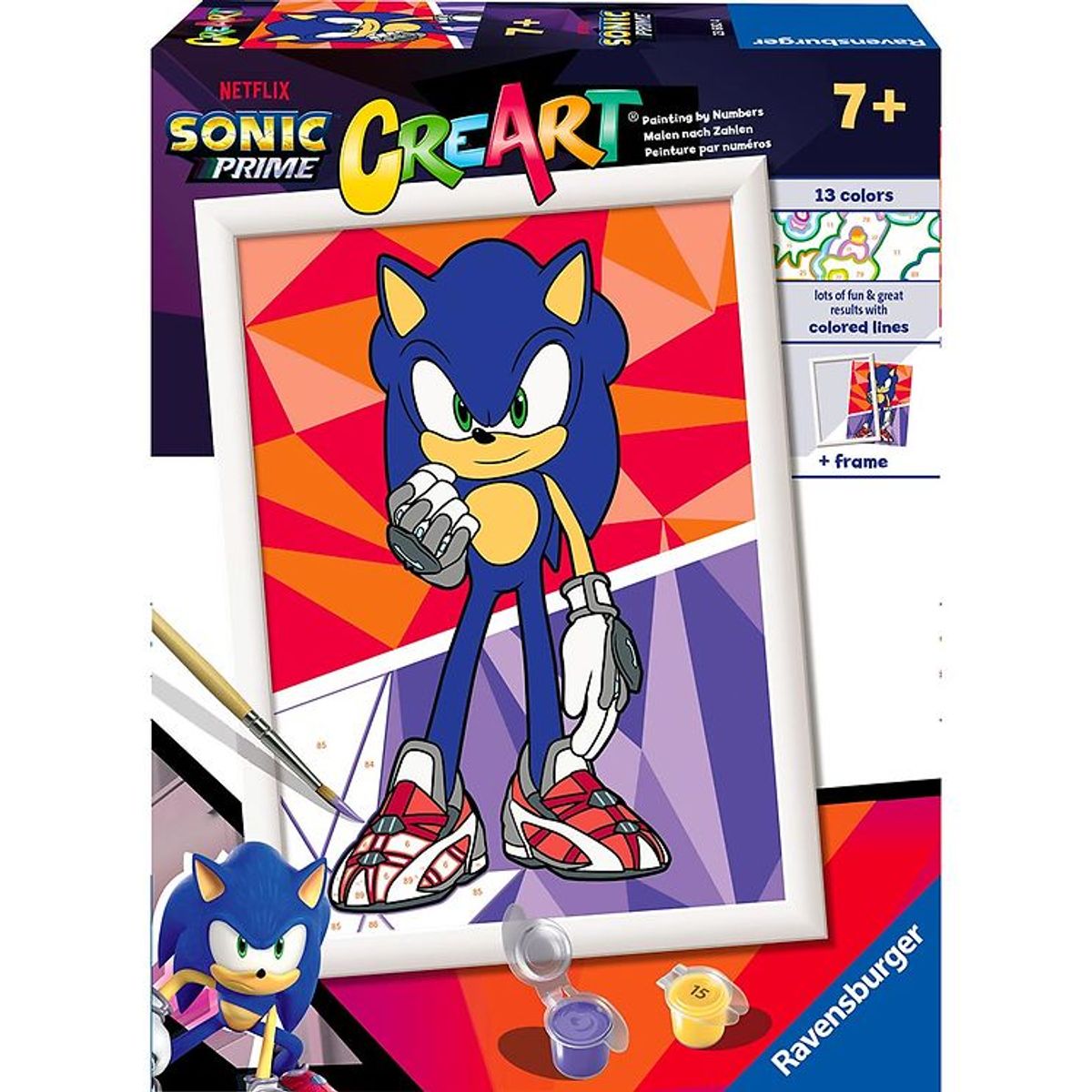 Ravensburger CreArt Malesæt - Sonic Prime