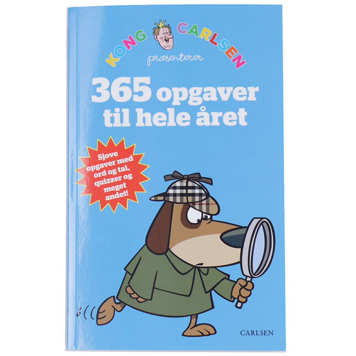 Forlaget Carlsen Opgavebog - Kong Carlsen - 365 Opgaver Til Hele