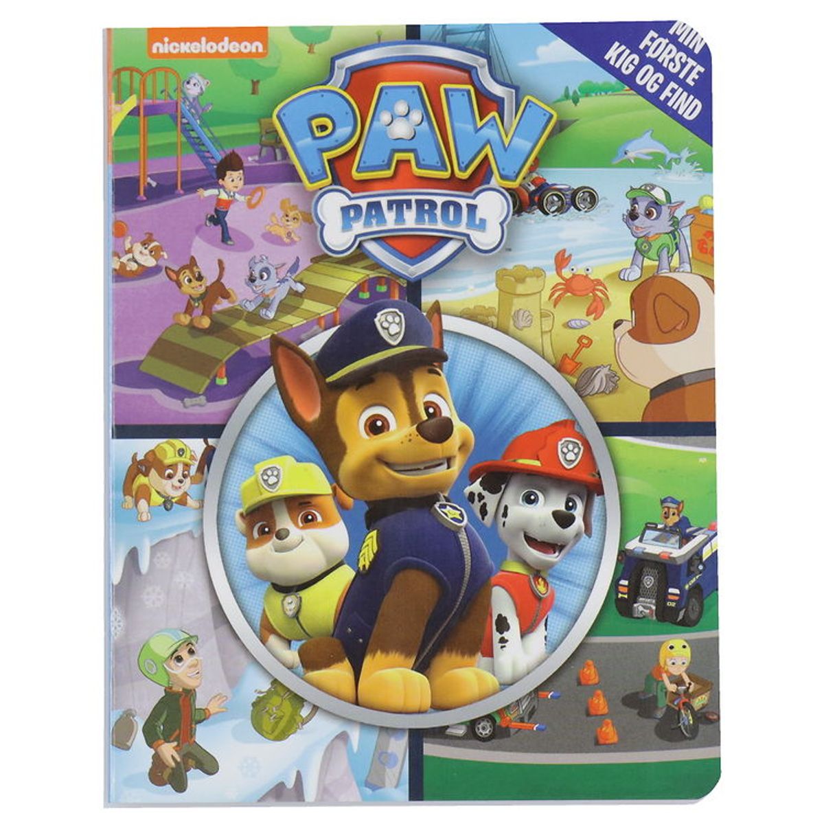 Alvilda Bog - Paw Patrol - Min Første Kig Og Find - Dansk