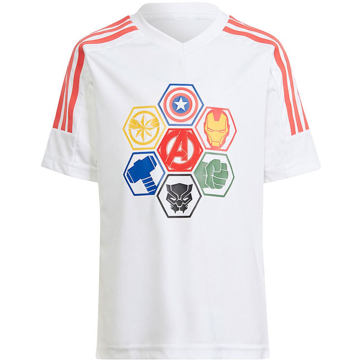 adidas Performance T-shirt - LK MRVL AV T - Hvid