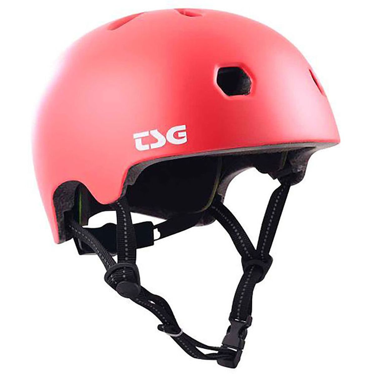 TSG Cykelhjelm - Meta Solid Color - Satin Gentle Red