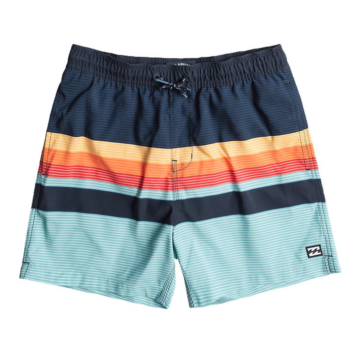 Billabong Badeshorts - All Day Stripes - Multifarvet