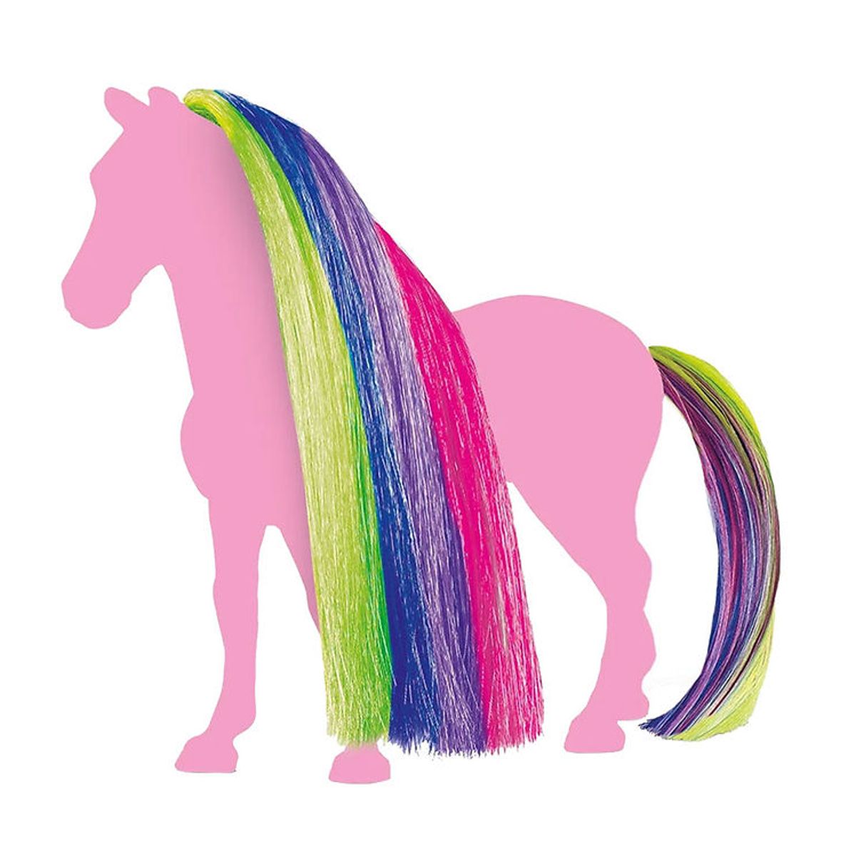 Schleich Horse Club - Hår Beauty Horses Rainbow - 42654