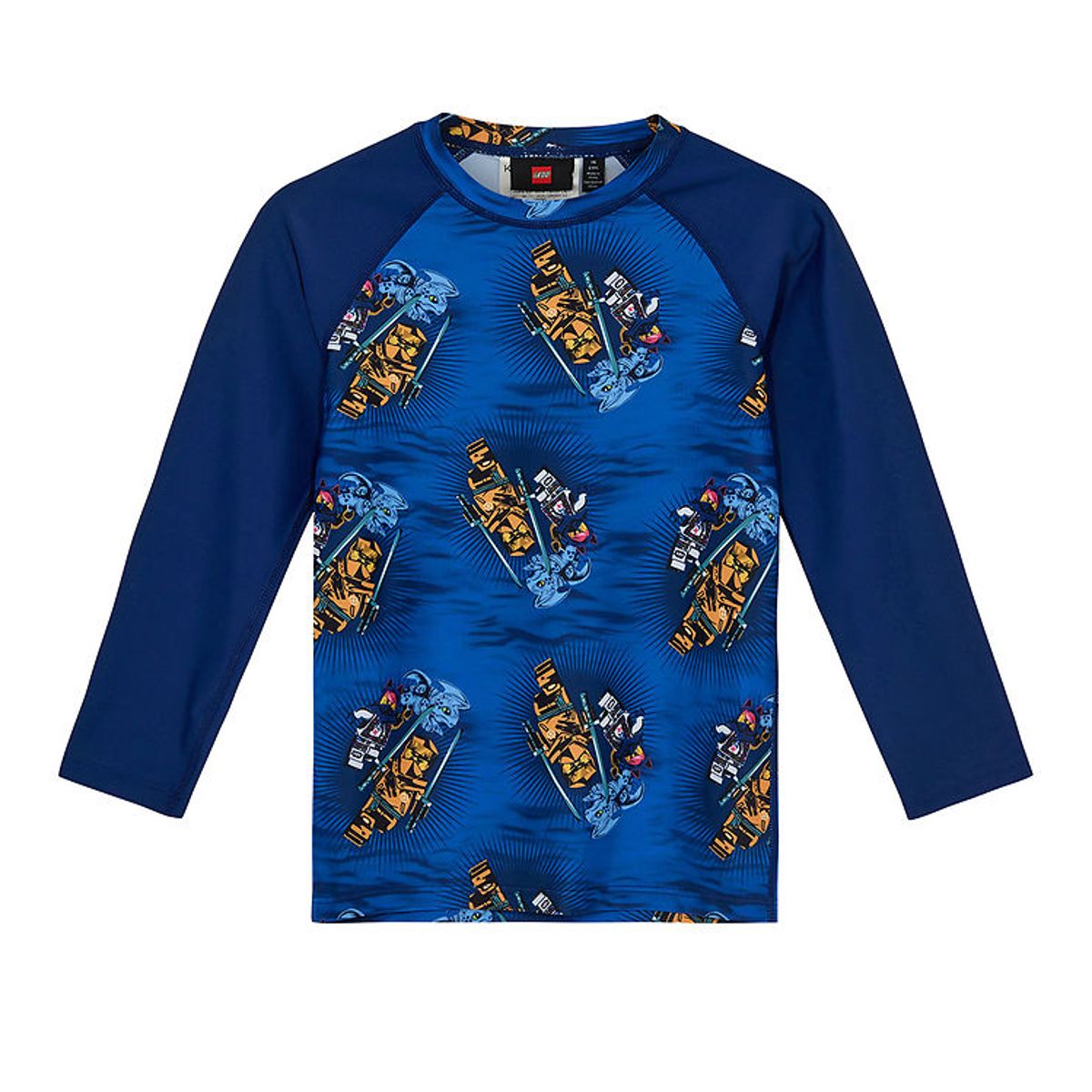 LEGO ® Ninjago Badebluse - LWAris - UV40+ - Dark Blue