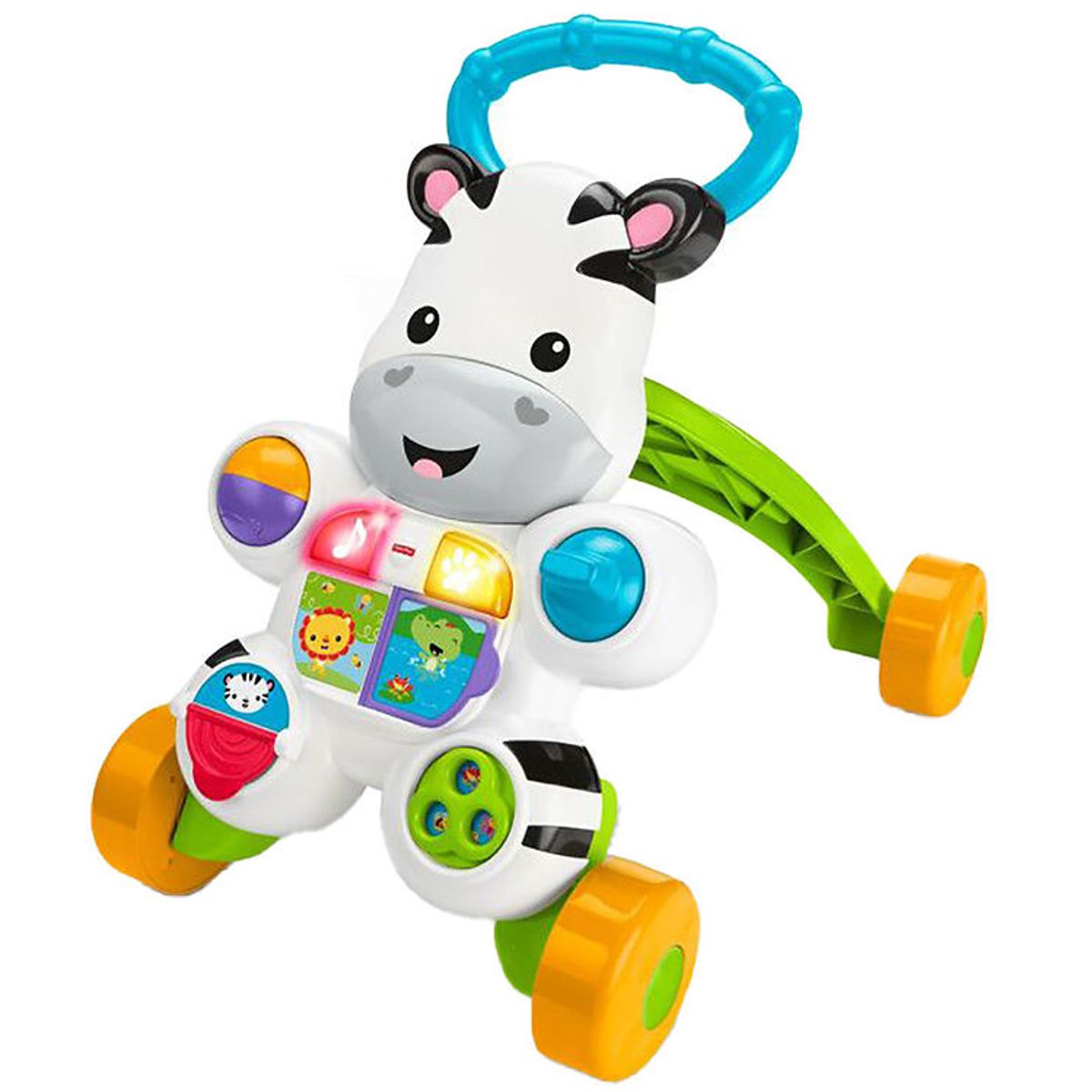 Fisher-Price Gåvogn - Learn with Me Zebra Walker