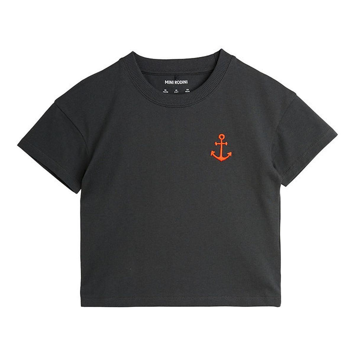 Mini Rodini T-shirt - Anchor Emb - Sort