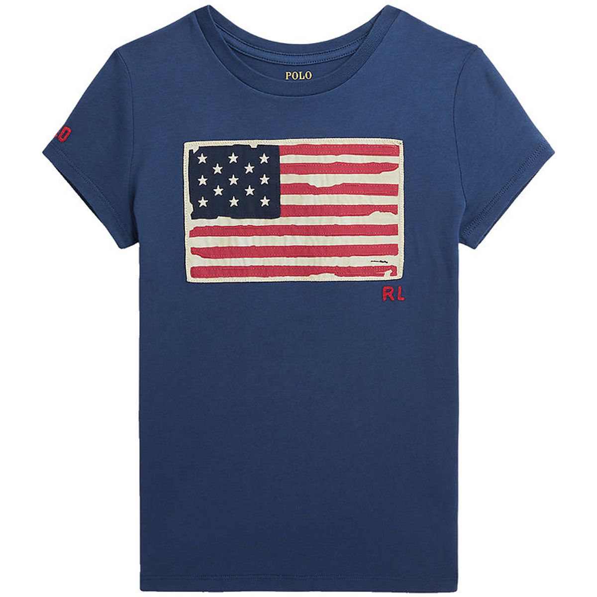 Polo Ralph Lauren T-shirt - Rustic Navy m. Flag