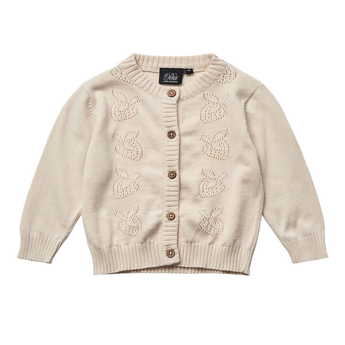 Sofie Schnoor Cardigan - Strik - Henny - Antique White