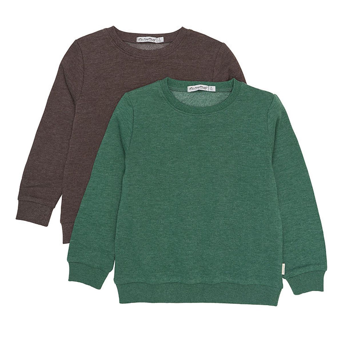 Minymo Sweatshirt - 2-pak - Hunter Green