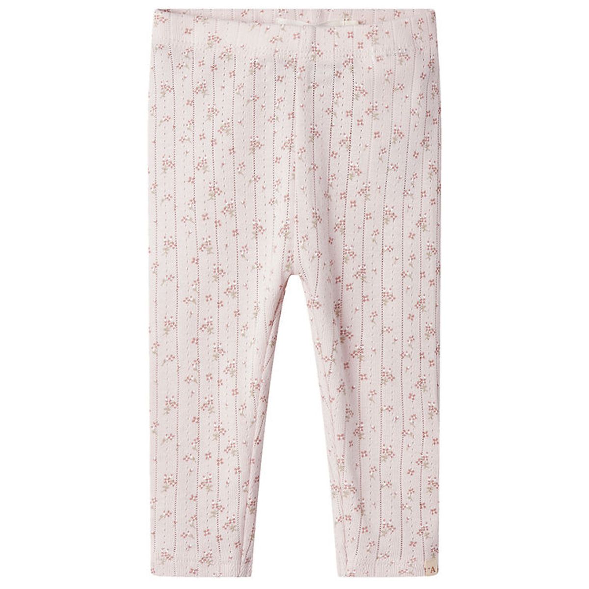 Lil' Atelier Leggings - NbfRachello - Lilac Ash m. Blomster