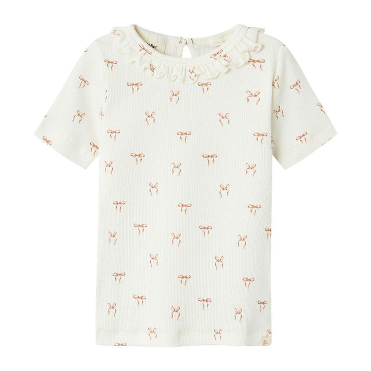 Lil Atelier T-Shirt - NmfGavo Esi - Coconut Milk