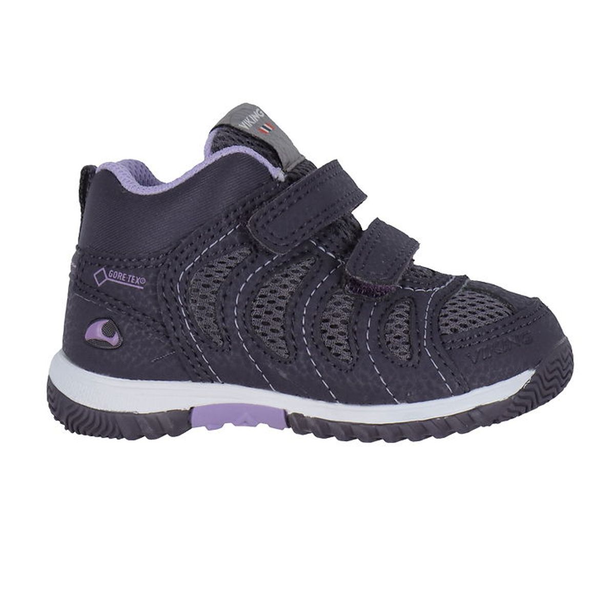 Viking Sko - Cascade Mid III GTX - Mid Grey/Violet