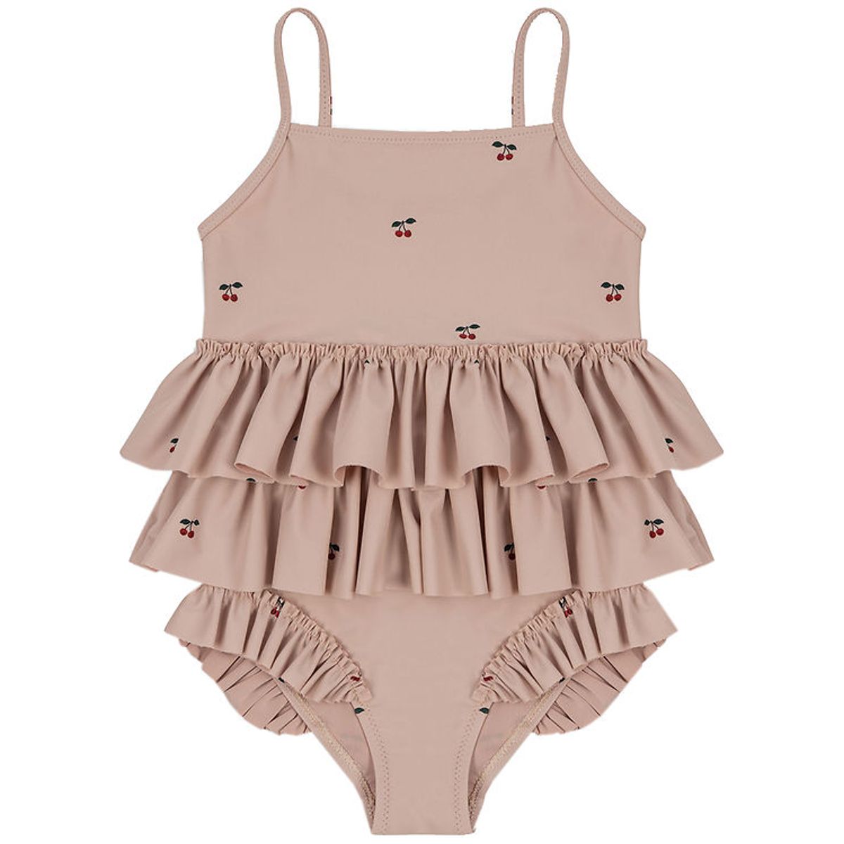 Konges Sløjd Badedragt - Manuca Frill - Cherry Blush