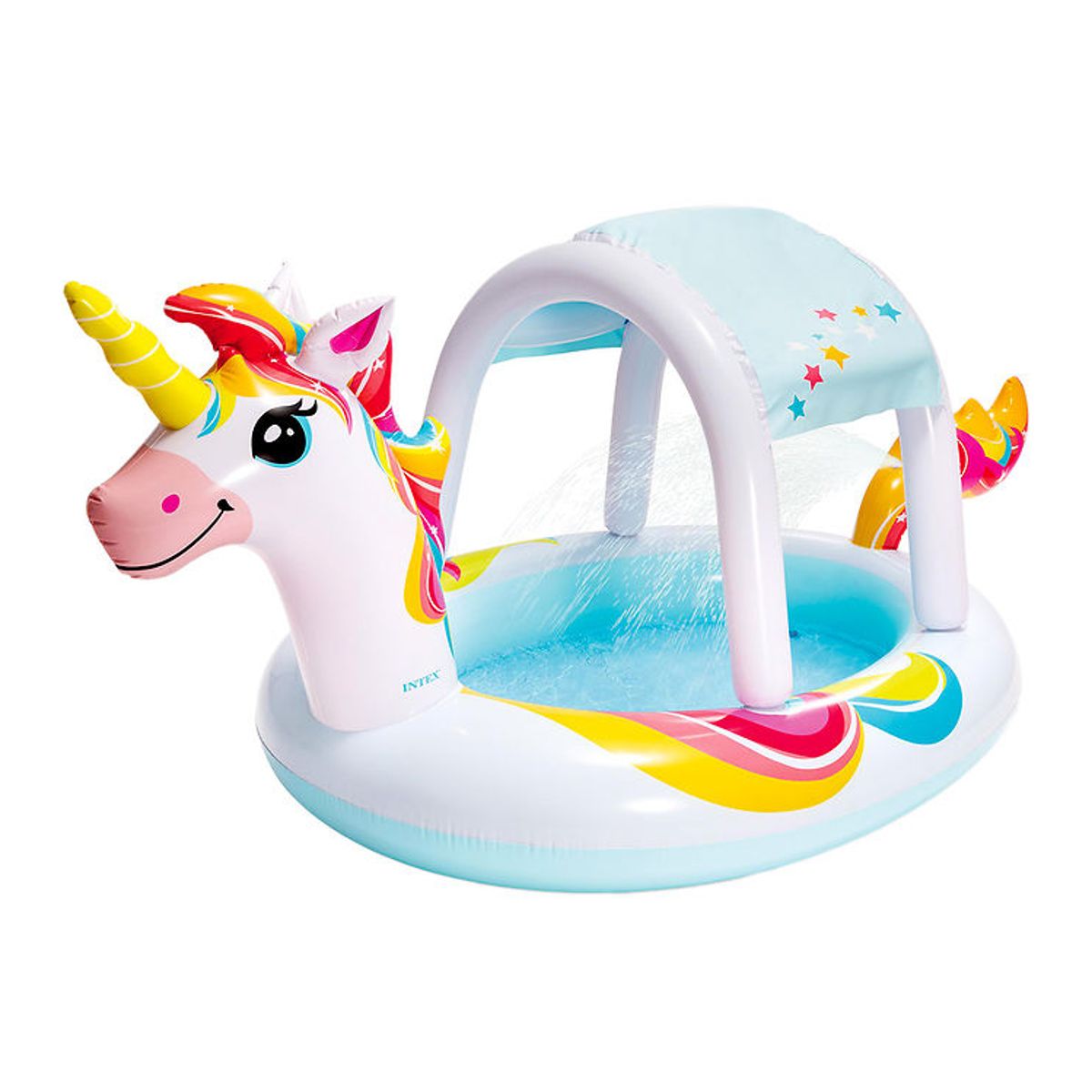 Intex Badebassin - Unicorn Spray Pool - 254x132x109 cm - 130 L