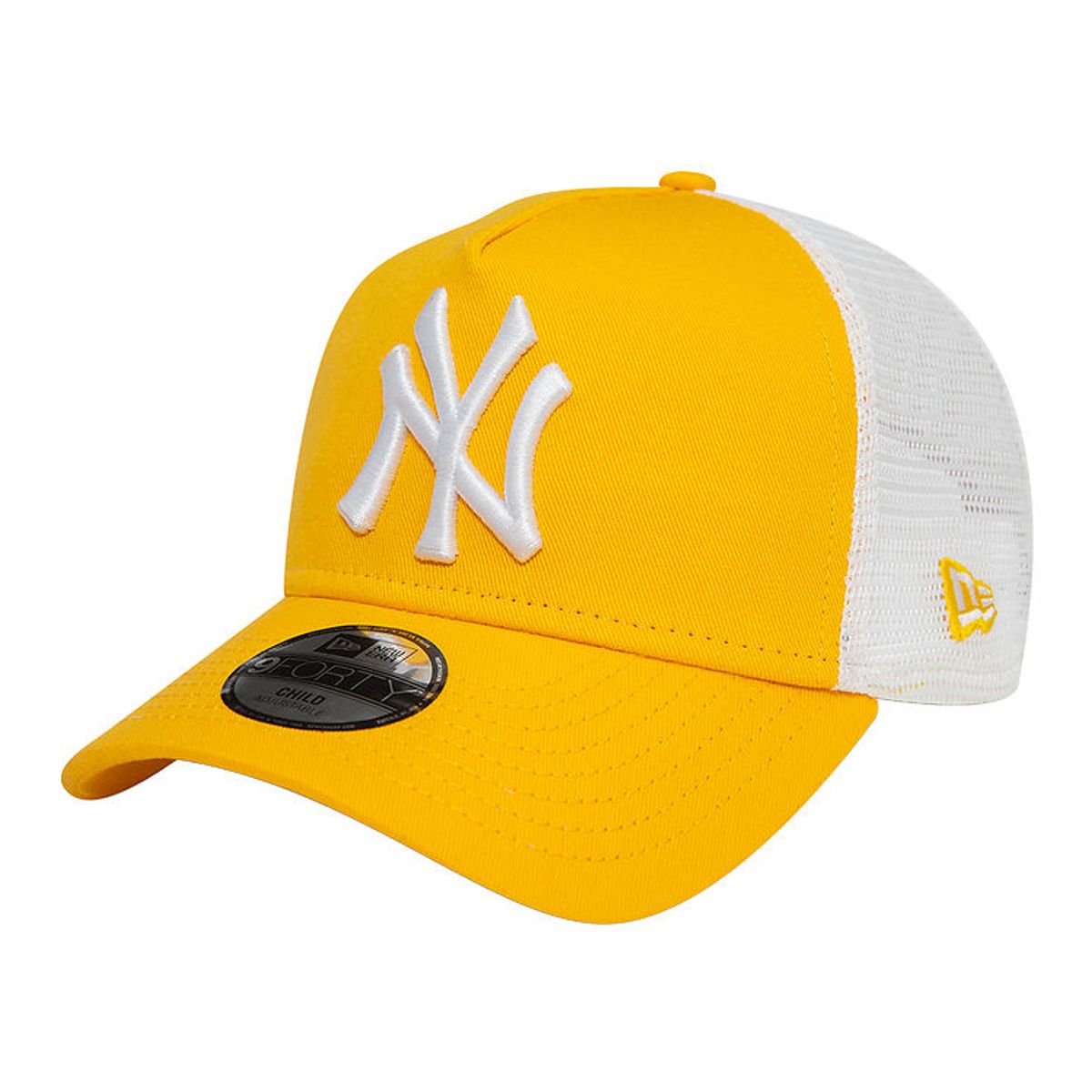 New Era Kasket - 9Forty - New York Yankees - Hvid/Gul