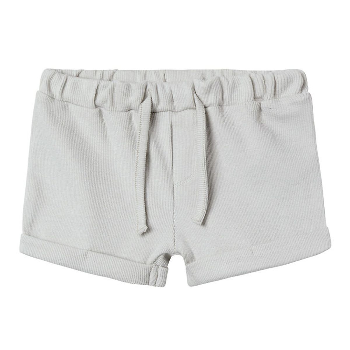 Lil Atelier Shorts - Rib - NbmGago - Oyster Mushroom