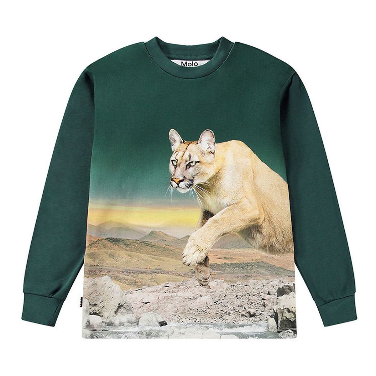 Molo Bluse - Rexton - Puma Green