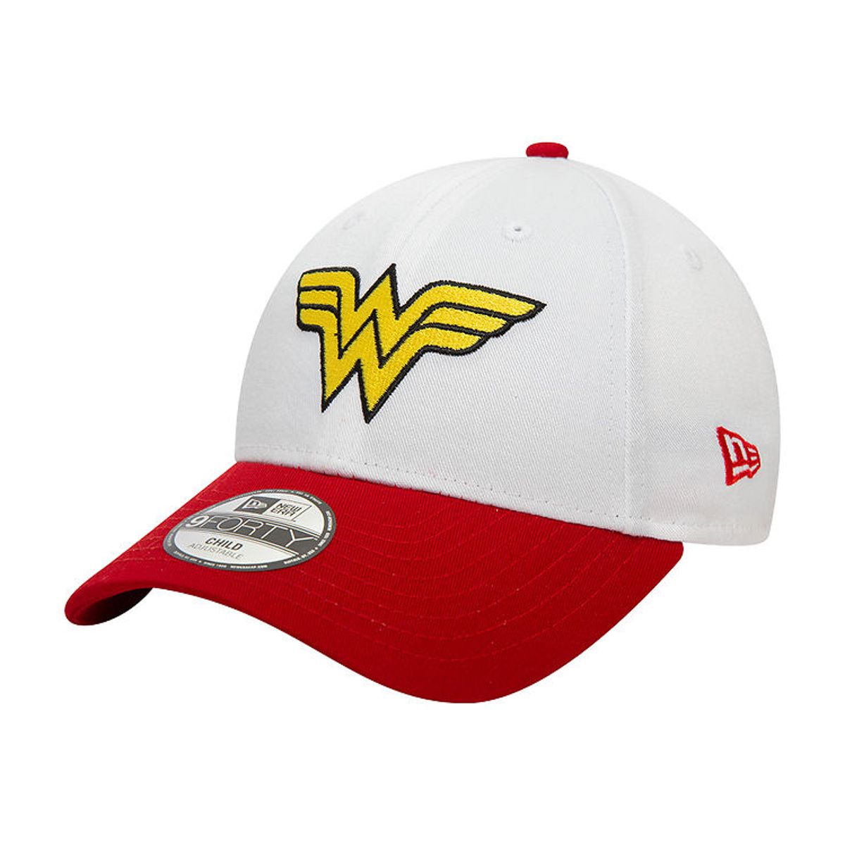 New Era Kasket - 9Forty - Wonder Women - Hvid/Rød