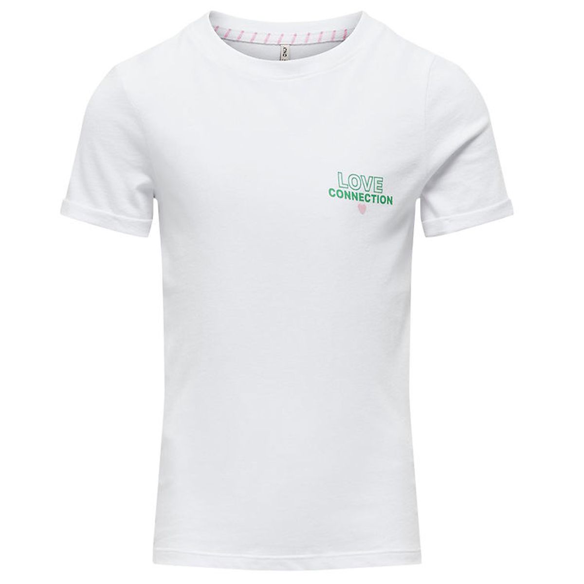 Kids Only T-Shirt - KogIna - Bright White/Love