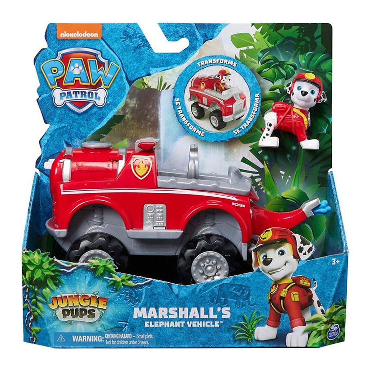 Paw Patrol Legetøjsbil - 21 cm - Marshall's Elephant Vehicle