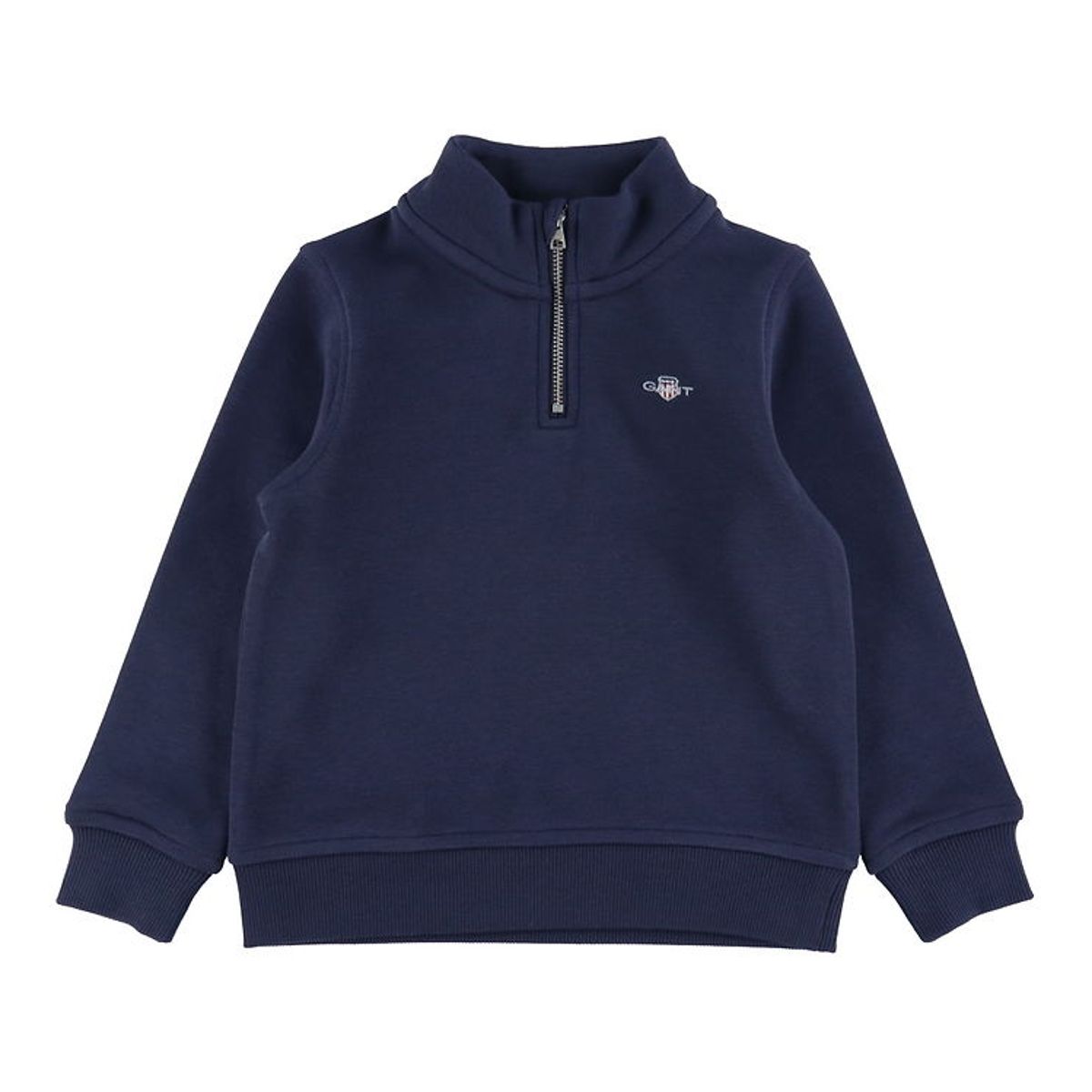 GANT Sweatshirt - Shield Half Zip - Evening Blue