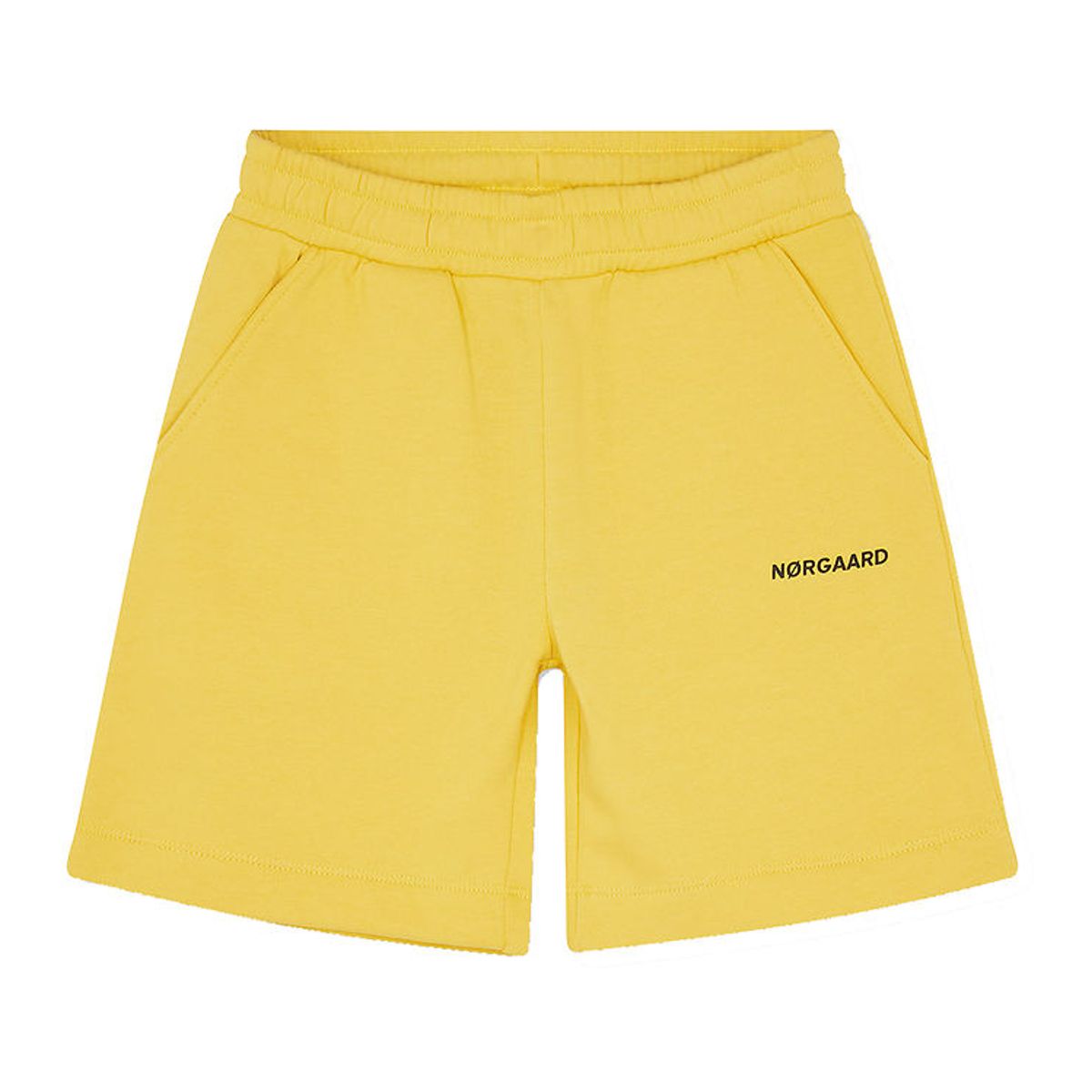 Mads Nørgaard Sweatshorts - Organic Porsulano - Lemon Zest