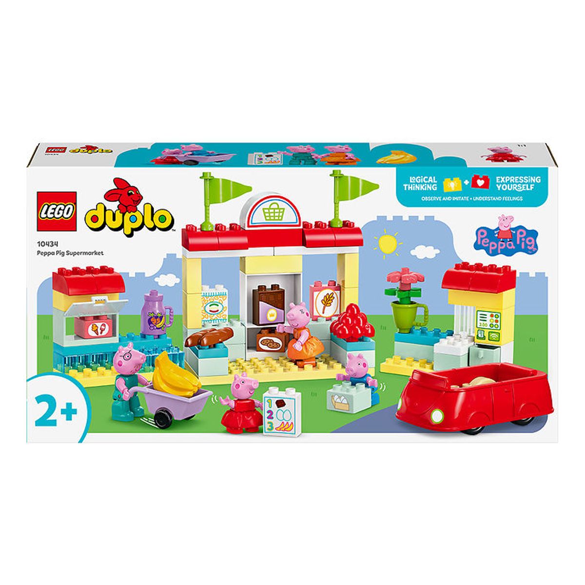 LEGO ® DUPLO - Gurli Gris i Supermarkedet 10434 - 70 Dele