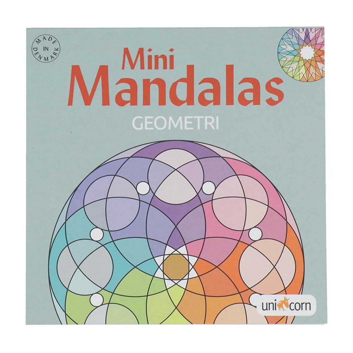 Mini Mandalas Malebog - Geometri