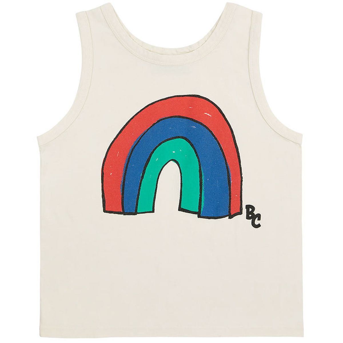 Bobo Choses Tanktop - Rainbow - Offwhite