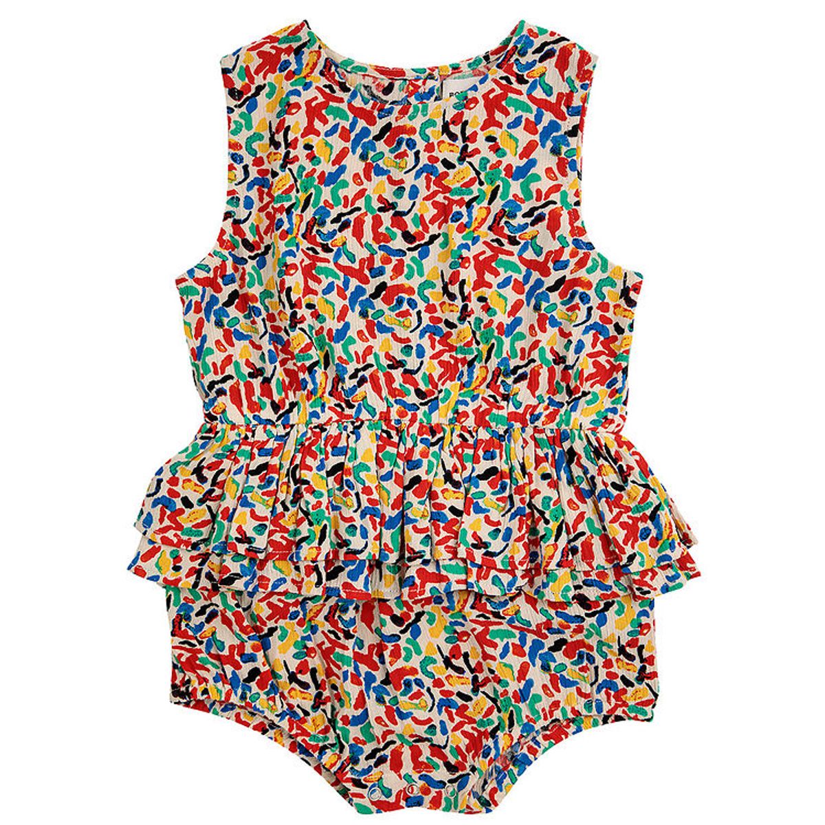 Bobo Choses Sommerdragt - Viskose - Confetti - Multicolor