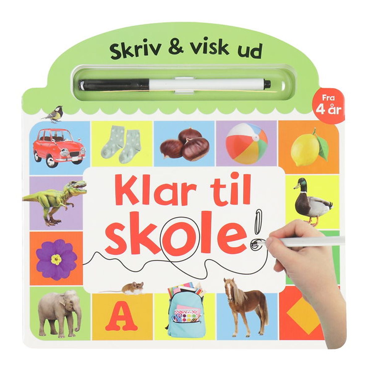 Alvilda Aktivitetsbog - Skriv Og Visk Ud - Klar Til Skole