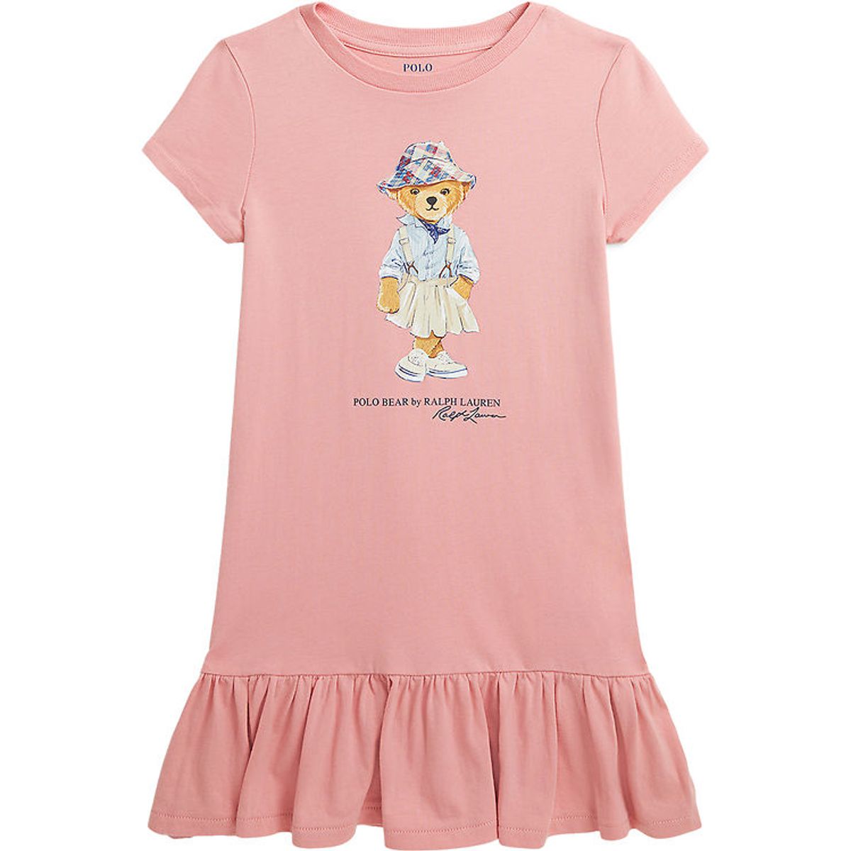 Polo Ralph Lauren Kjole - Tickled Pink m. Bamse