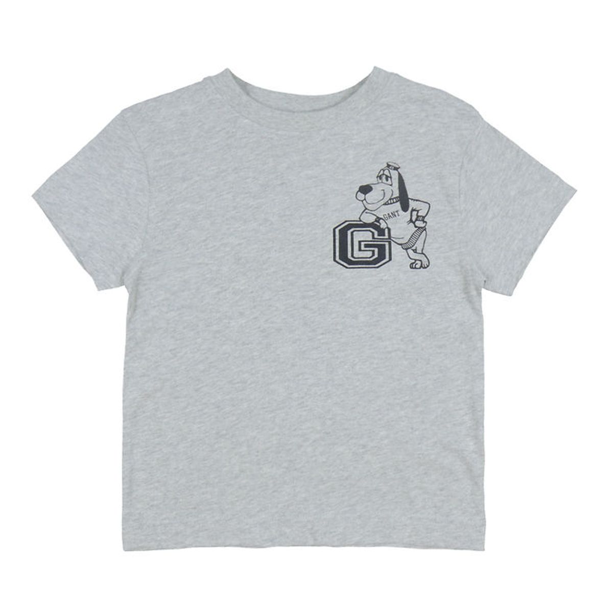 GANT T-shirt - G Dog - Light Grey Melange