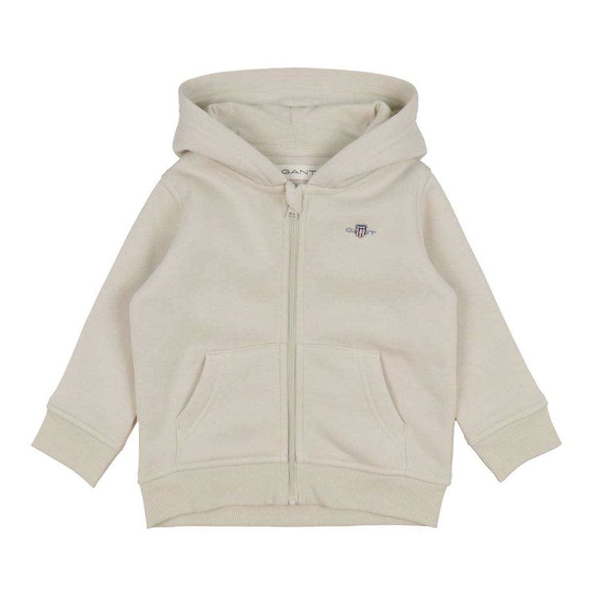 GANT Cardigan - Shield - Soft Oat