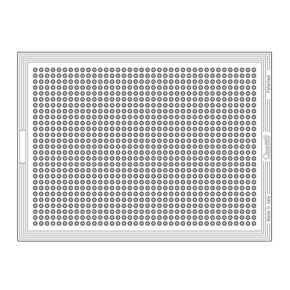 Quercetti Plader Til Stiftmosaik - 5 stk. - Hvid - 12445