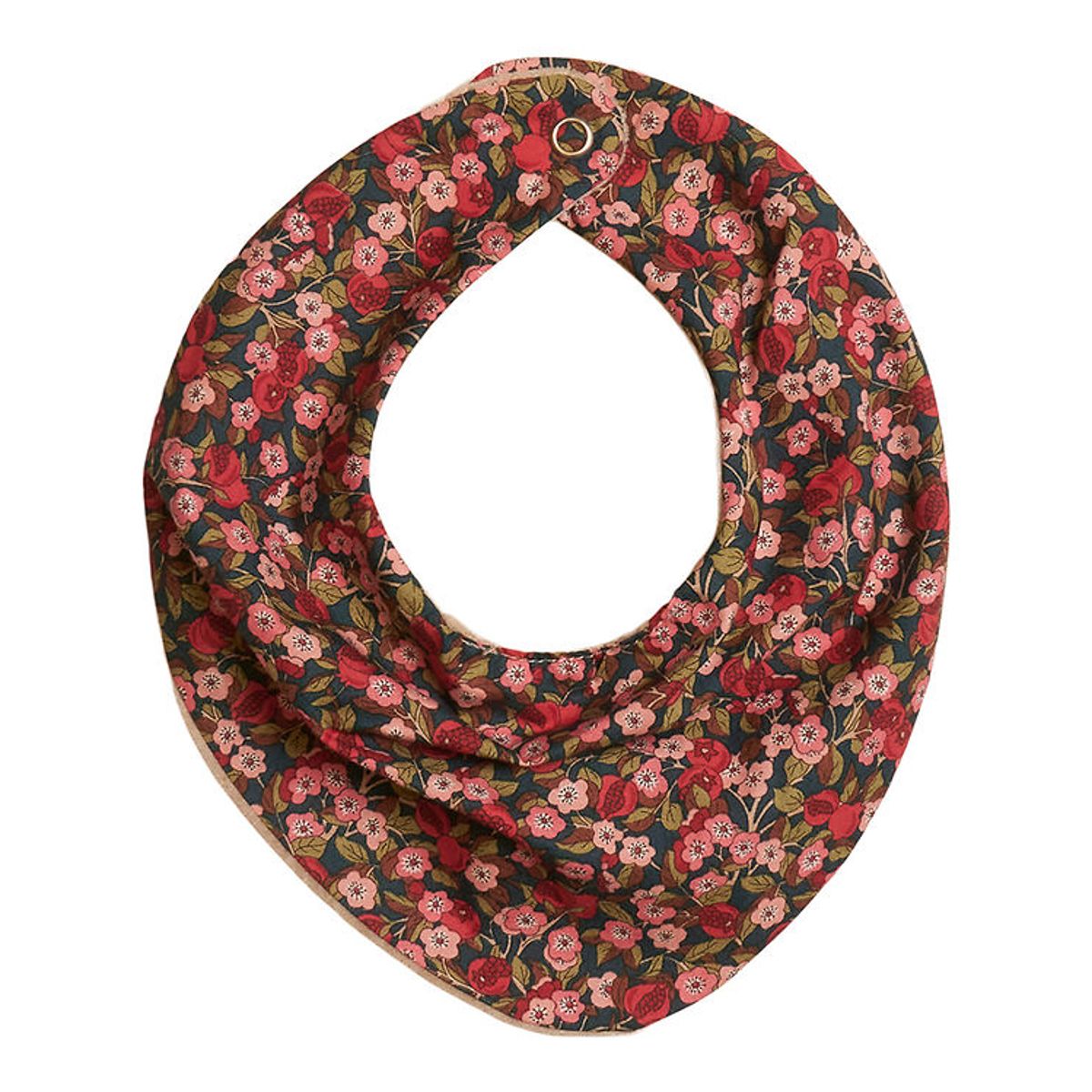 Huttelihut Savlesmæk - Bib in Liberty - Nectar Red