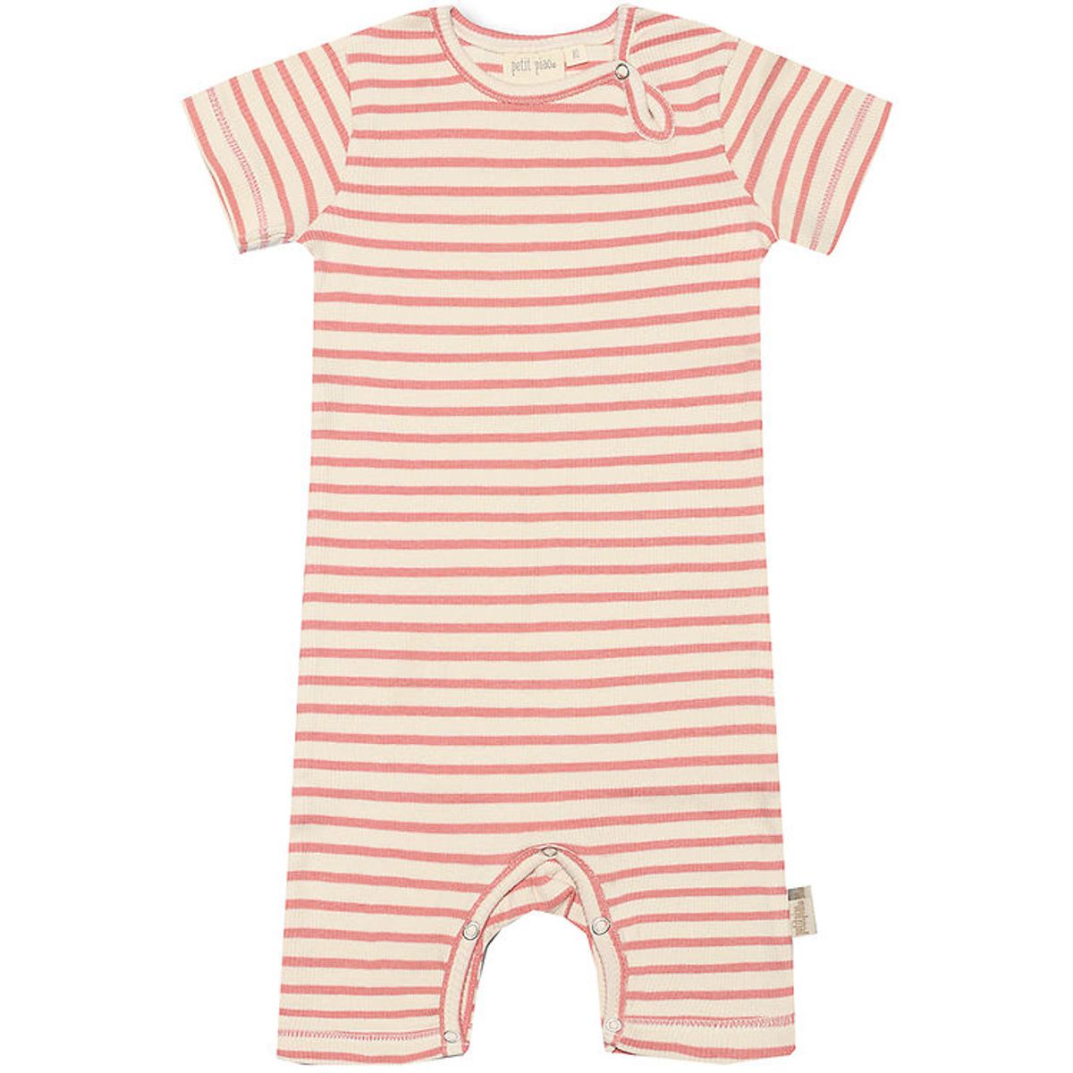 Petit Piao Sommerdragt - Rib - Modal - Sea Shell Pink