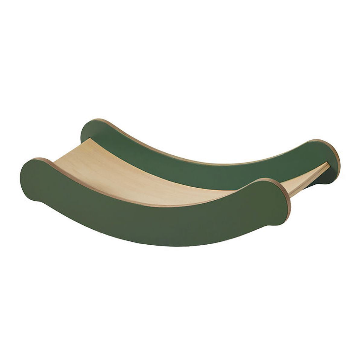 Flexa Balancebræt - Mini - Play - 68,7x31,1x18,3 cm - Deep green