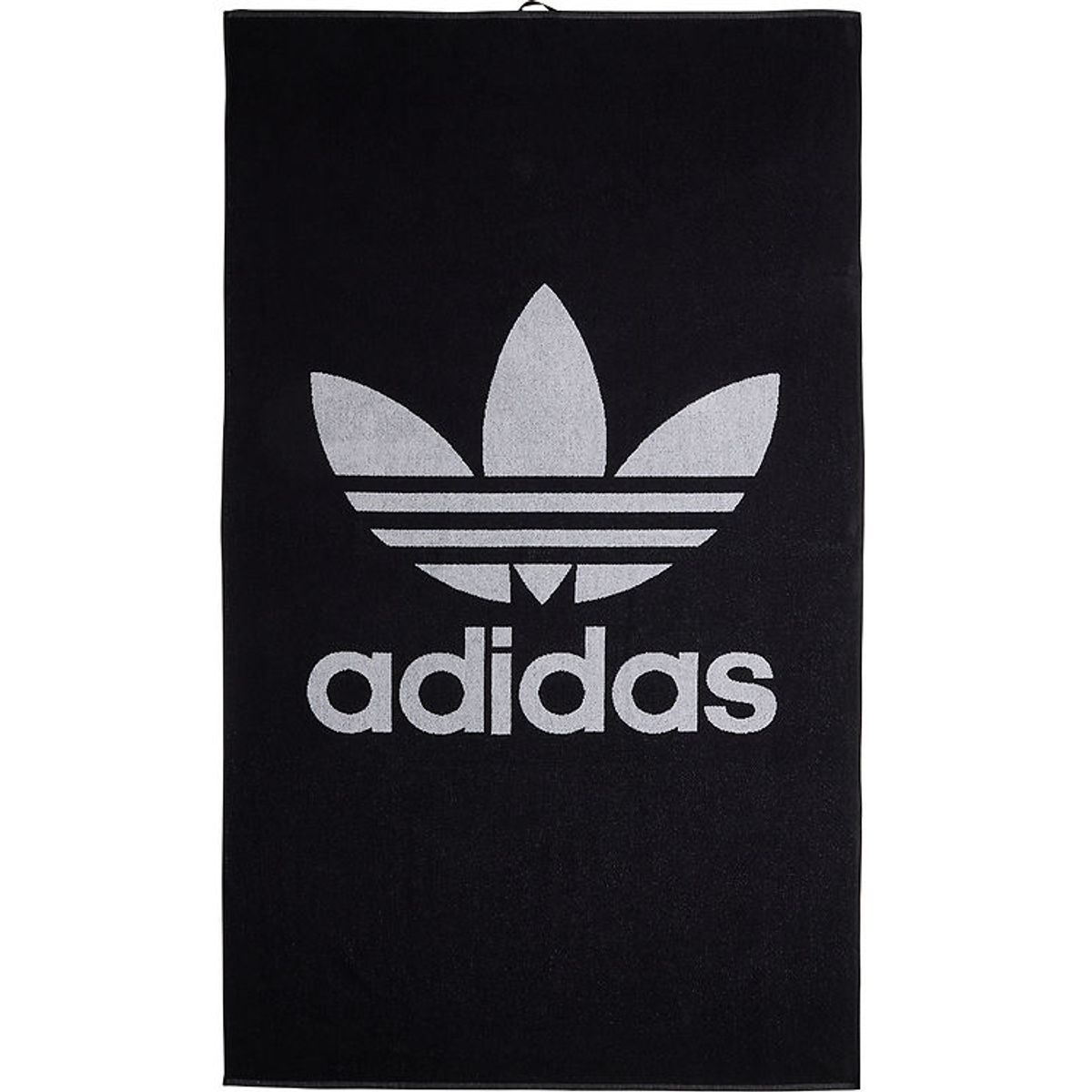 adidas Originals Håndklæde - XL - 100x170 cm - Sort/Hvid m. Logo